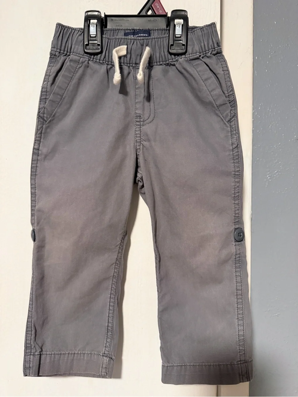 The Children's Place Gray Drawstring Casual Pants